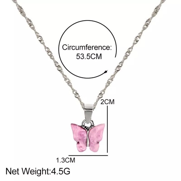 3/$30 🦋 Butterfly Charm Necklace - Picture 16 of 16